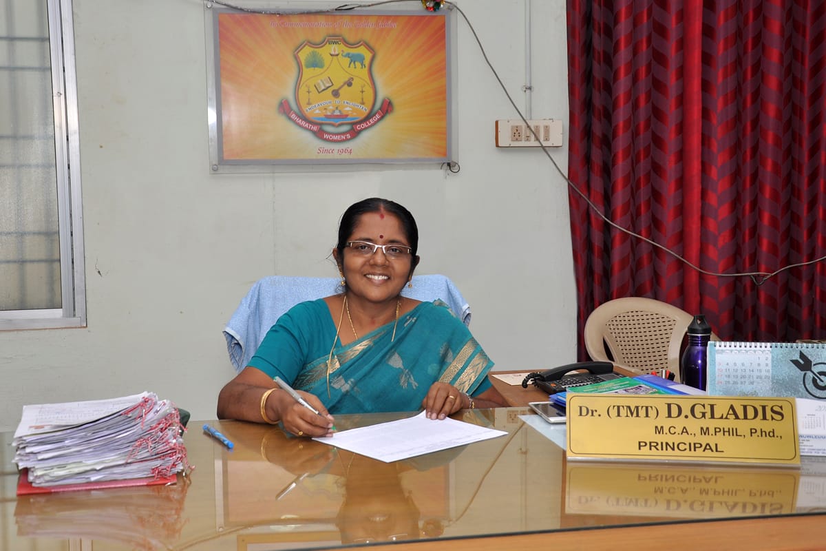 Principal's Message - Bharathi Womens College | BWC